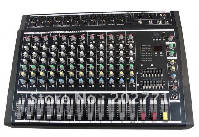 DJ mixer amplifier