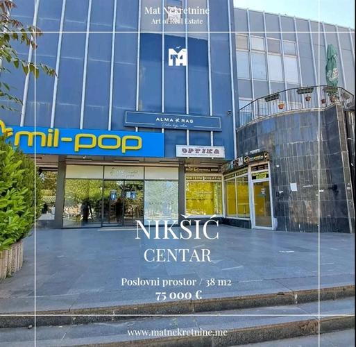 PRODAJA!!! Poslovni prostor, 38m2, Niksic Centar 