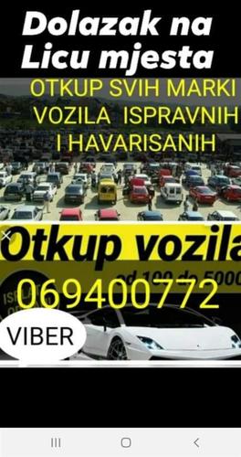 OTKUP SVIH MARKI VOZILA ISPRAVNIH I HAVARISANIH 