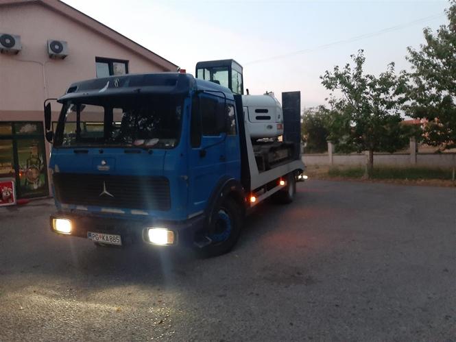 Iskopi bagerom, rusenja, transport tereta