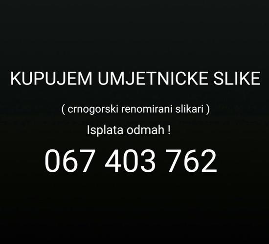Kupujem umjetnicke slike 