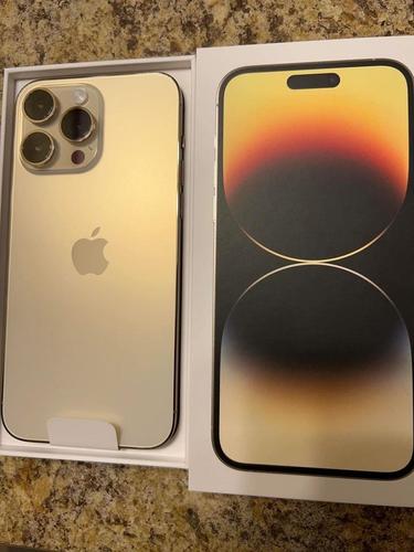 Iphon 14 Pro Max Gold 255 GB Ful Pack