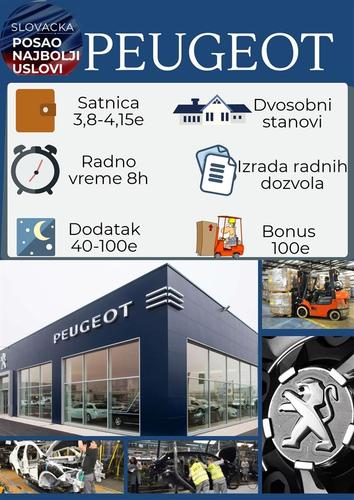Posao u Pezou za NK radnike i viljuskariste. 4€/h 