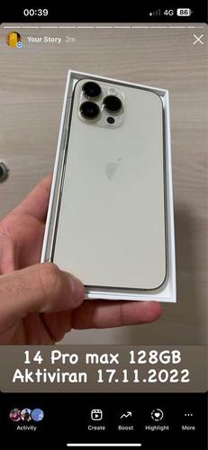 14 pro max 128GB NOVI 
Aktiviran 17.11.2022