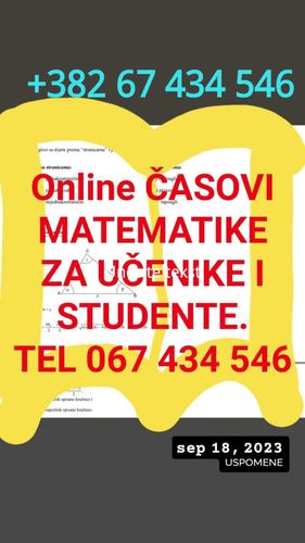 ČASOVI MATEMATIKE