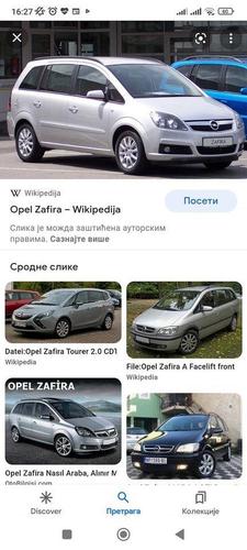 Kupujem ford c max ili opel zafiru
