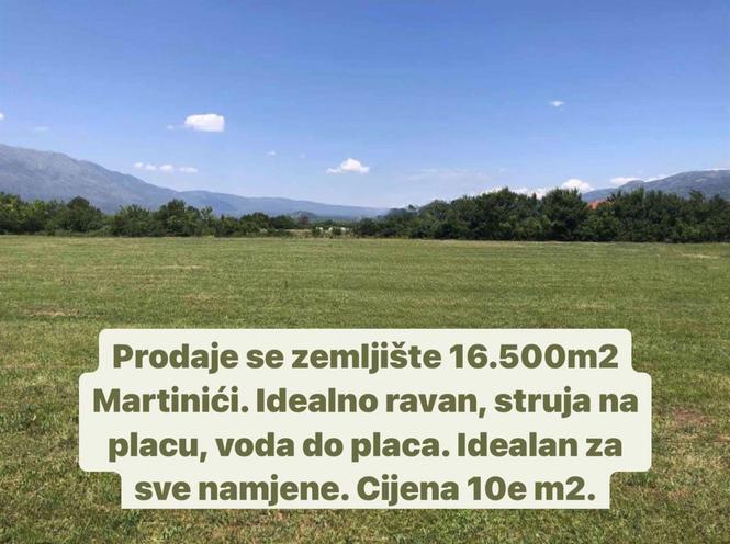 Martinići, zemljište
