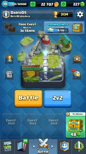acc za clash royal 