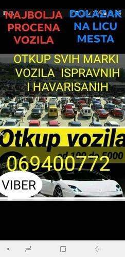 OTKUP POLOVNIH VOZILA ISPRAVNIH I HAVARISANIH