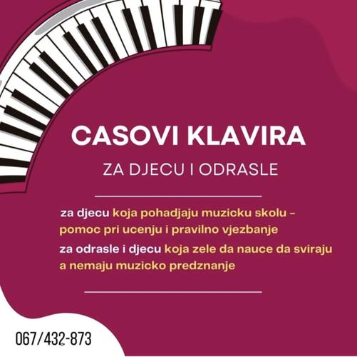 Casovi klavira i solfedja