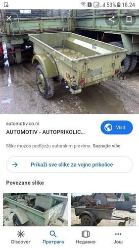 Kupujem vojnu prikolicu
