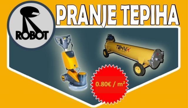 Masinsko dubinsko pranje tepiha