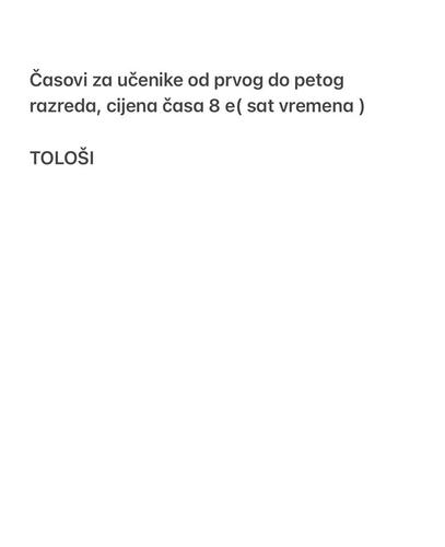 Privatni časovi