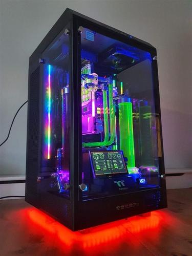 [RTX 3090 i9 12900k] CUSTOM WATERCOOLED GAMING PC THERMALTAK