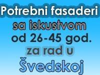 Potrebni profesionalni fasaderi u Švedskoj