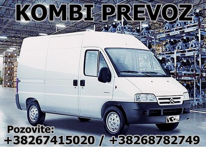 KOMBI PREVOZ - SELIDBE - CG
