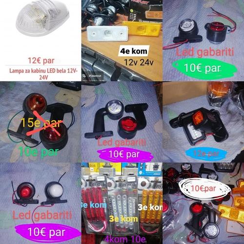 Led stopovi I gabariti 12v 24v