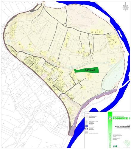 Zemlju u Mojkovcu, Pobišće, 58 Ari