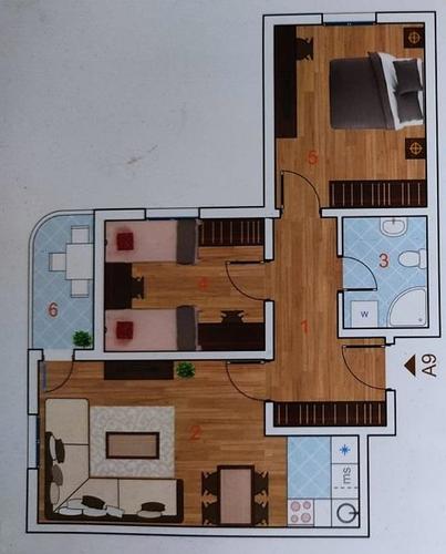 Vila "Pruska", 2.5-soban stan 63 m2