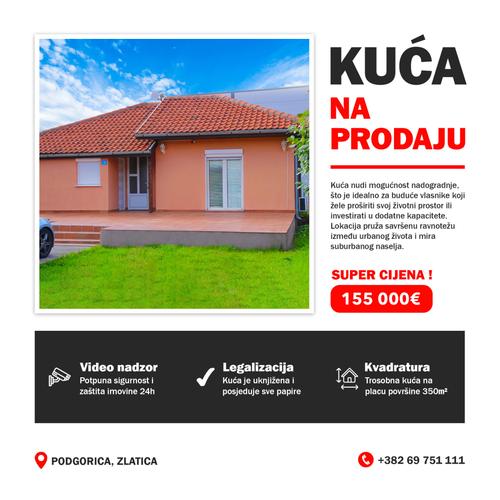 Prodaje se trosobna kuća