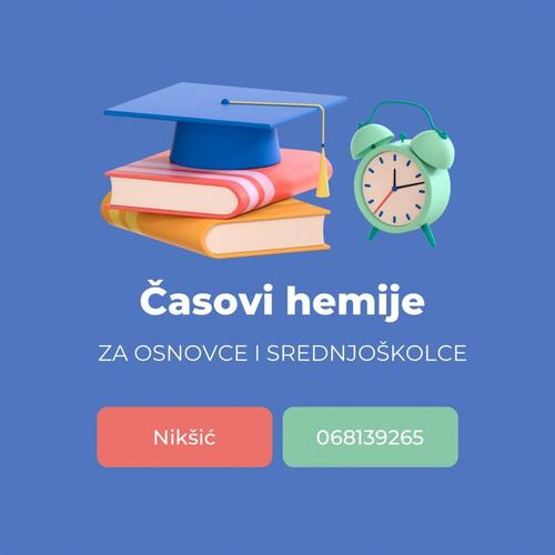 Časovi hemije za osnovce i srednjoškolce.