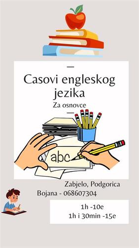 Casovi engleskog jezika za osnovce
