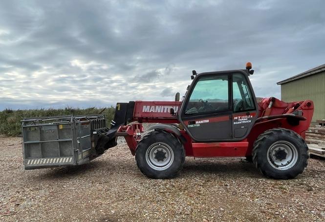 2008 Teleskopski utovarivač Manitou MT1235S