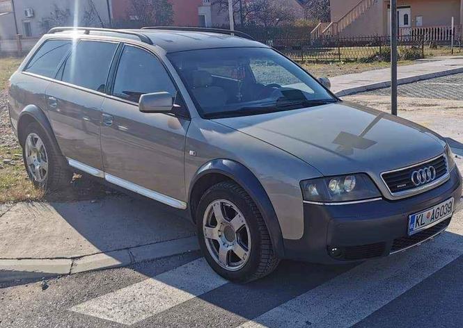 Audi A6 Allroad 2.7 b turbo 184 kw benzin sekvent plin