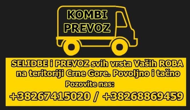 KOMBI USLUGE - SELIDBE & PREVOZ