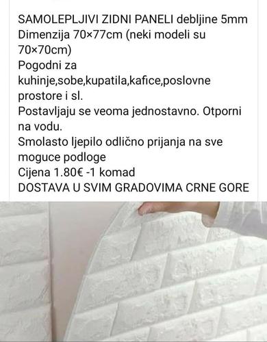 SAMOLEPLJIVE ZIDNE I PLAFONSKE TAPETE