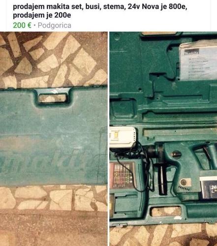 POLOVNI SET MAKITA 