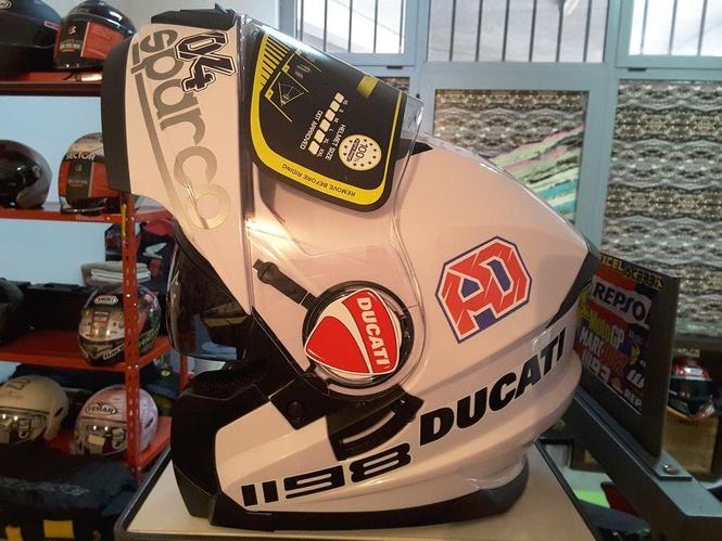 SHOEI replica 04 Doviciozo ducati team
