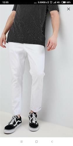 ASOS bijele ljetnje pantalone