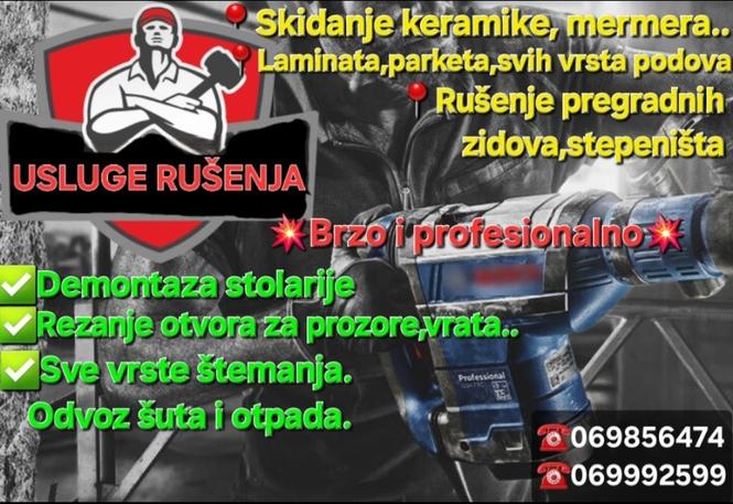 Usluge rusenja