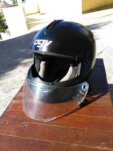 Kaciga AGV black metal