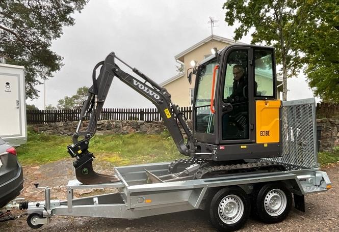 2022 Bager Volvo EC18E