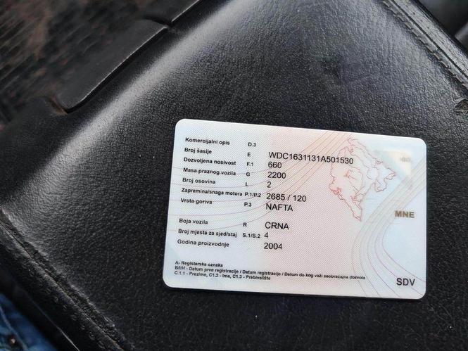 Mercedes Ml 270 Cdi 2004 god dobro stanje moguća zamjena 069