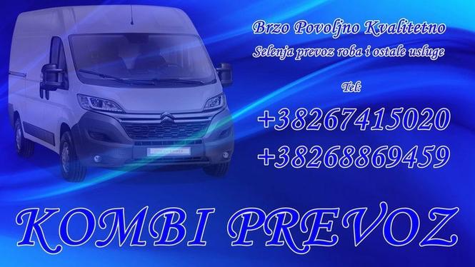 KOMBI PREVOZ-SELIDBE CG