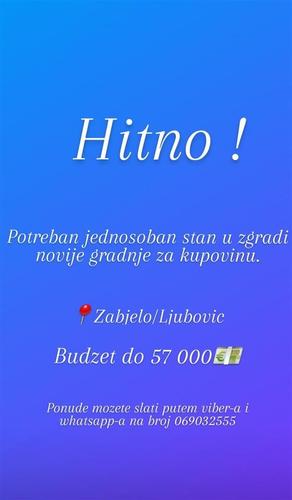 Jednosoban stan
