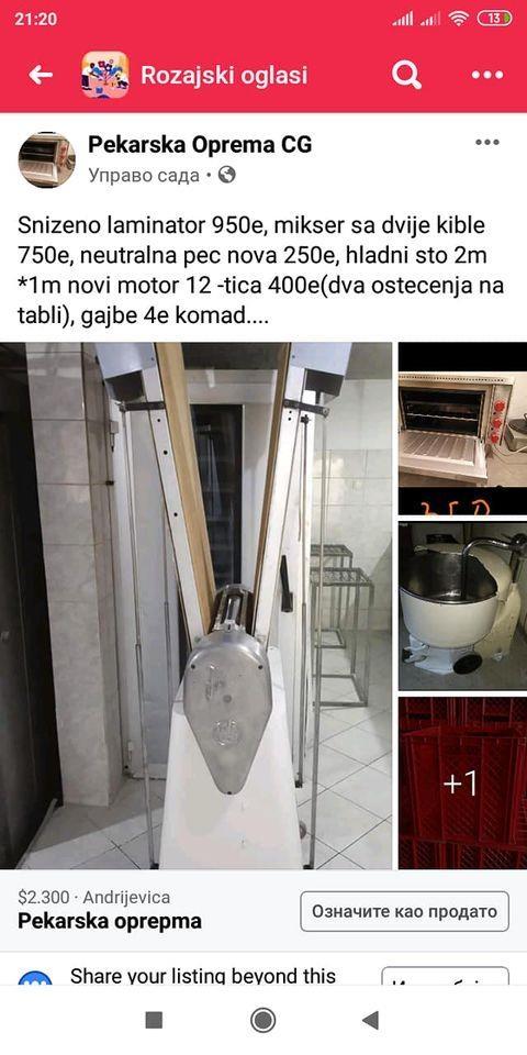 Pekarska-oprema