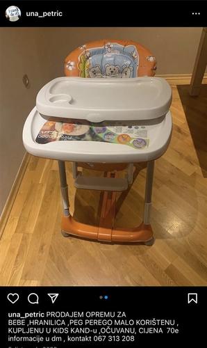 Hranilica Peg perego 