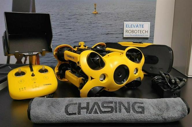 chasing m2 underwater drone