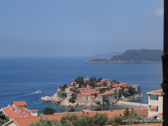 Stan sa prelijepim pogledom na Sveti Stefan