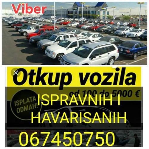 OTKUP VOZILA ISPRAVNIH I HAVARISANIH