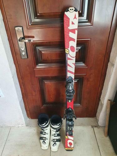 Salomon pancerice 37-39 I skije atomic junior race