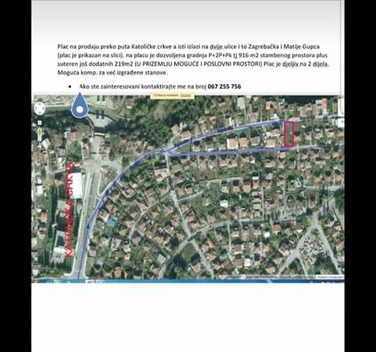 Plac kod Katoličke crkve