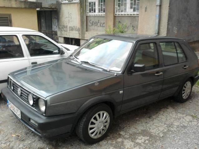 VW Golf 2 atest plin -90