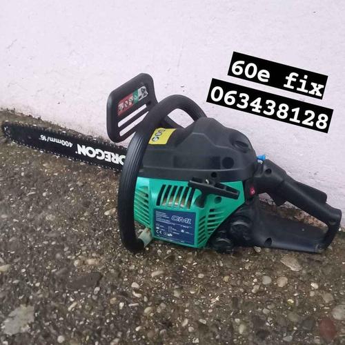 Motorna testera potpuno ispravna šaljem snimak kako radi 
06