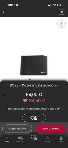 Original boss novcanik
