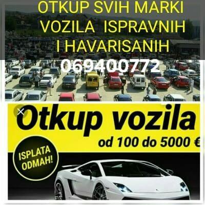 OTKUP VOZILA ISPRAVNIH I HAVARISANIH